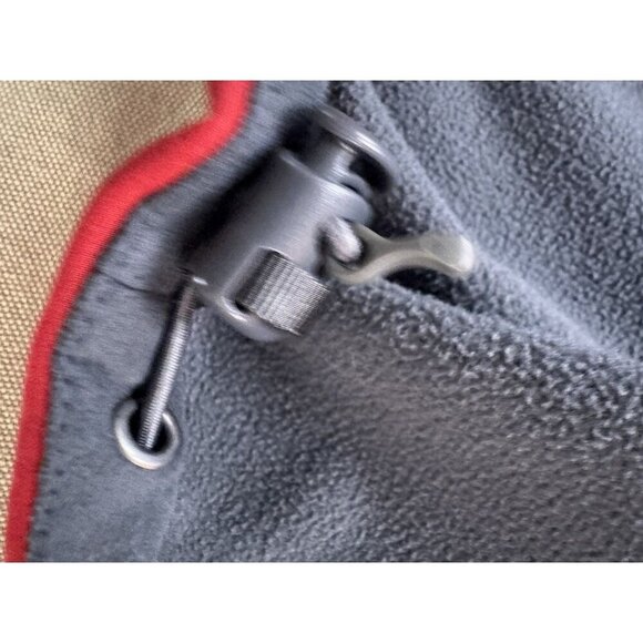 NEW Solaris Vest Mens Large Red Zip Water Resistant Fleece Lined Hiking Outdoor - Picture 15 of 15